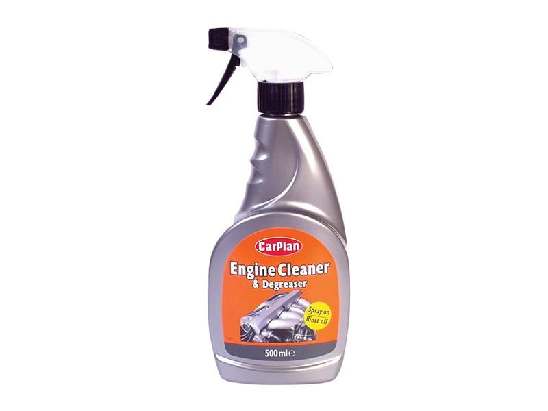 CarPlan Engine Cleaner & Degreaser Spray 500ml Automotive Grease Oil Remover