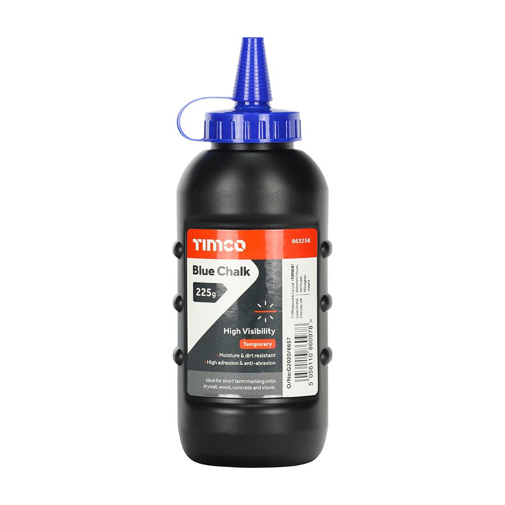 TIMCO Blue Chalk 225g Blue Pack 1