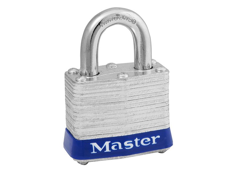 MasterLock 3EURD Laminated Steel 38mm Padlock 4-Pin