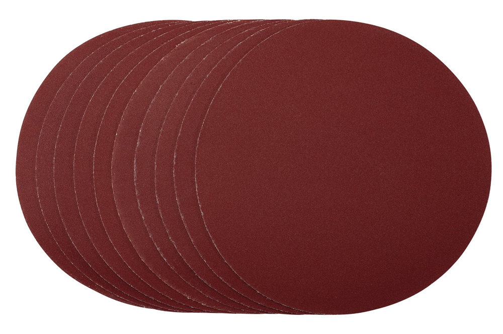 Draper 180MM SANDING DISC 240G 56182 56182 Sanding Discs, 180mm, Hook & Loop (Pack of 10)