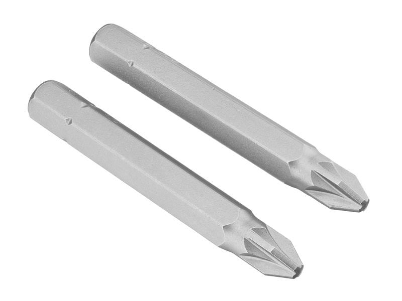 IRWIN� 10504401 Screwdriver Bits Pozi PZ2 50mm (Pack 2)