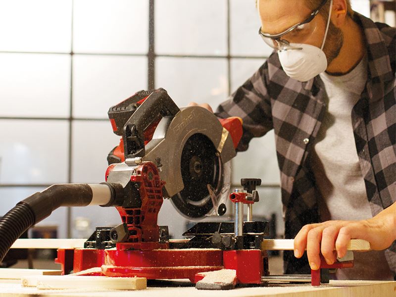 Einhell 4300890 TE-MS 18/210 Li Solo Mitre Saw 18V Bare Unit
