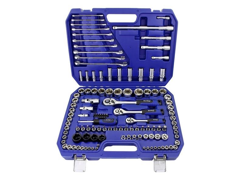 B/S 1/2in, 3/8in & 1/4in Metric Socket Set, 120 Piece