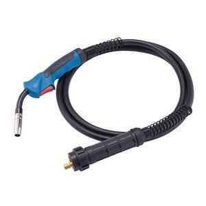 70088 Draper MIG Welding Torch, 3m WTRCHEURO Welding Accessories Professional Trade DIY Workshop Garage Use