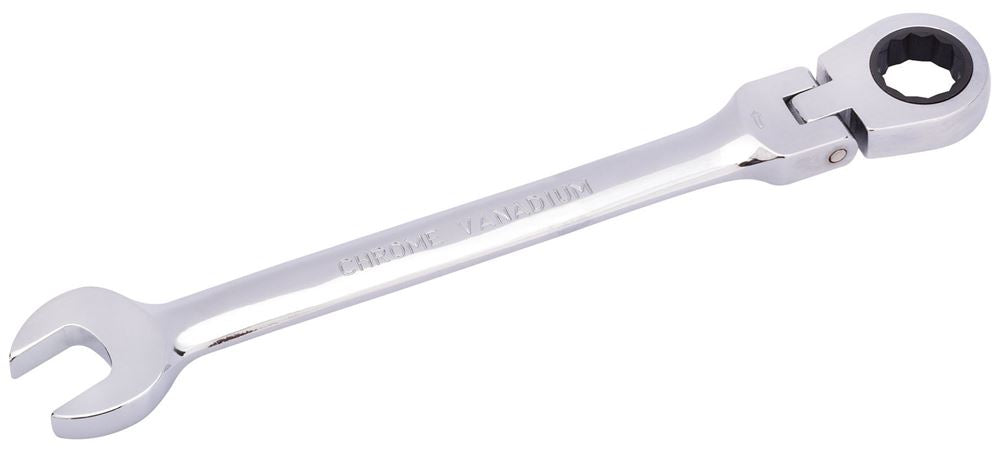 Draper 15MM FLEX HEAD RATCHET SPANNER 52017 Draper HI-TORQ® Metric Flexible Head Ratcheting Combination Spanners