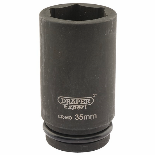 DRAPER 05066 - Expert 35mm 3/4" Square Drive Hi-Torq&#174; 6 Point Deep Impact Socket