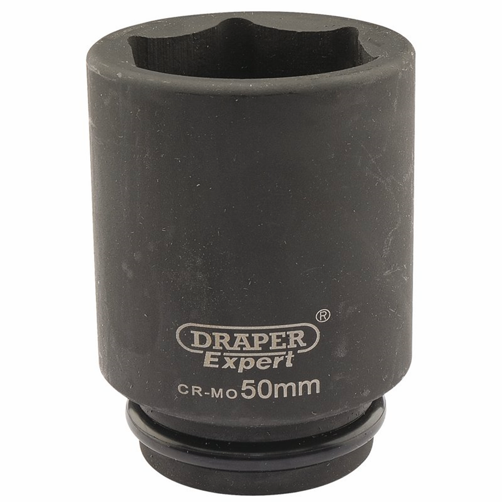 Draper 50MM IMP.DEEP SCKET 3/4DR 05081 HI-TORQ® Metric Deep Impact Sockets, 3/4" Sq. Dr.