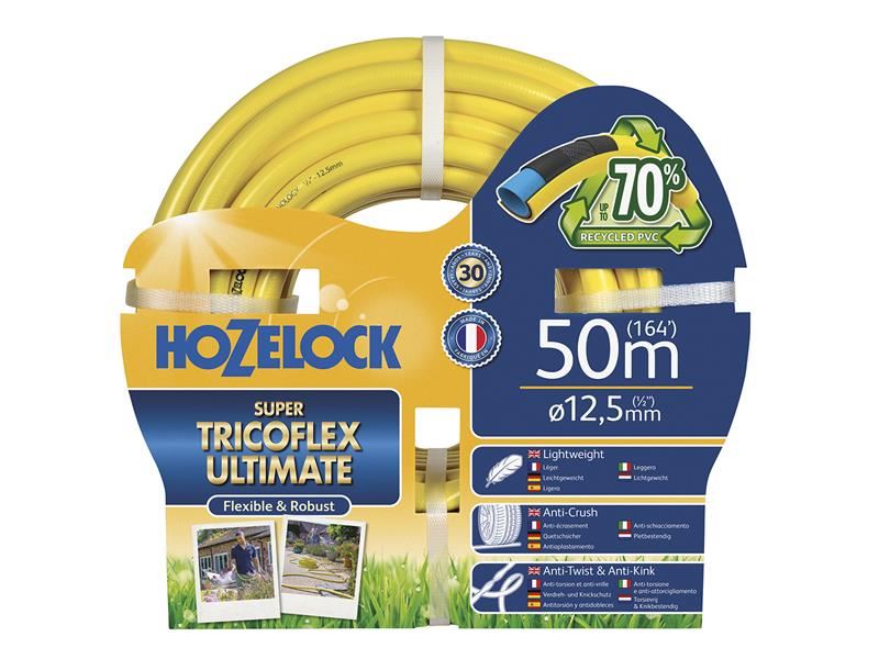 Hozelock 7850P0000 7850 Ultimate Hose 50m 12.5mm (1/2in) Diameter