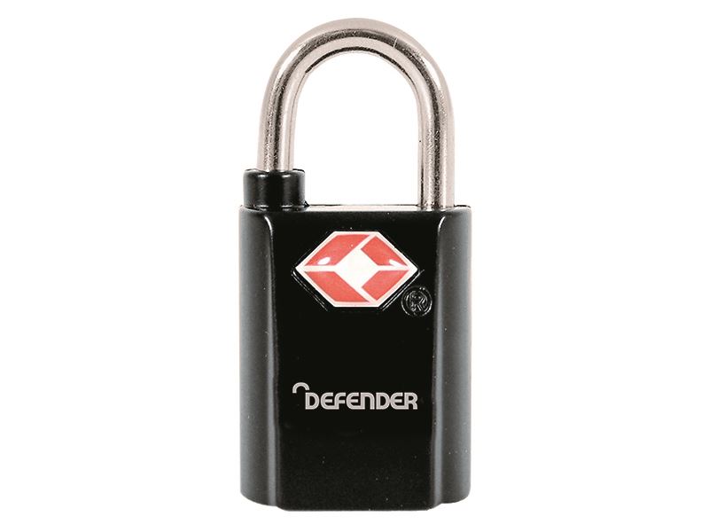 DEFENDER DFTSA20T TSA Padlock Twin Pack 20mm