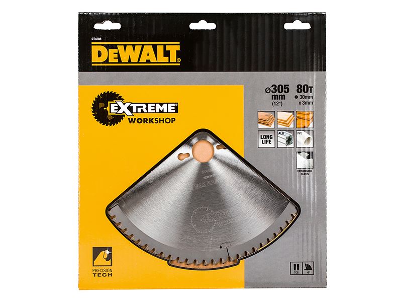 DeWalt DT4288-QZ Series 40 Circular Saw Blade 305 x 30mm x 80T TCG/Neg