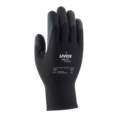 Uvex - UVEX UNILITE THERMO GLOVE 10 - Black