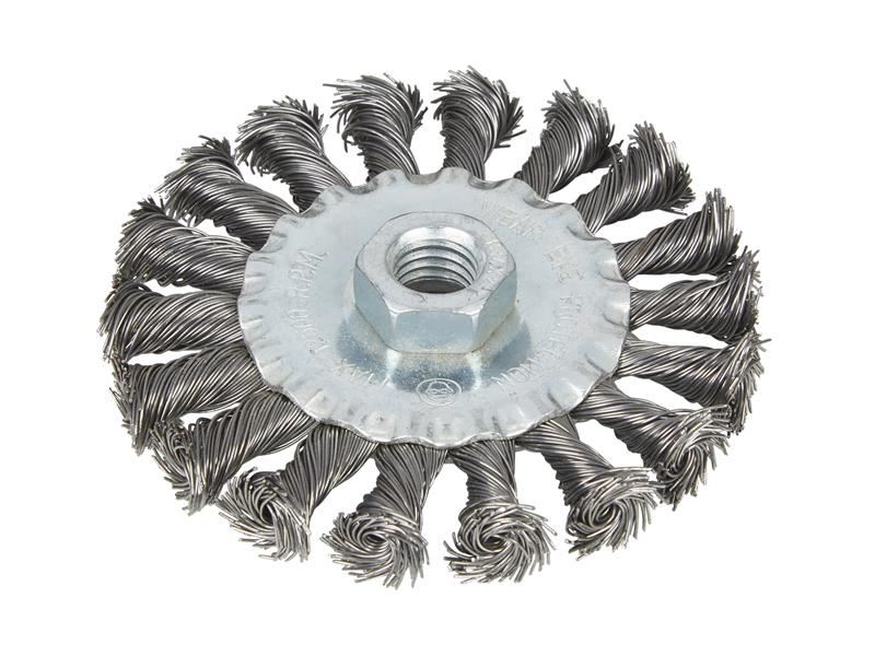 B/S Flat Twist Knot Wire Wheel 100mm M14 X 2