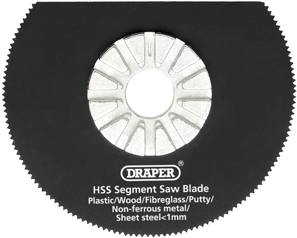 DRAPER 26057 - HSS Segment Saw Blade 63mm Dia. x 18tpi