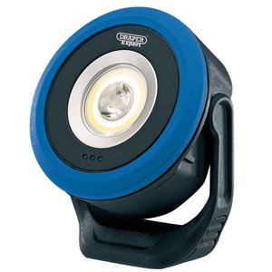 65688 Draper Expert Expert COB/SMD LED Wireless/USB Rechargeable Mini Flood Light, 7W, Work Light Wireless Rechargeable Lights H 97 x W 83 x D 39mm