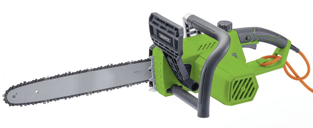 Draper 1800W 350MM CHAINSAW 230V Chainsaw, 350mm, 1800W