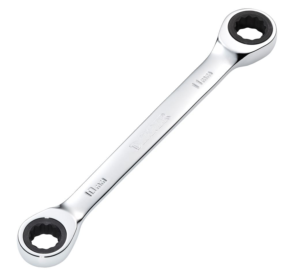 Draper 10X11 RATCHET RING SPANNER 27736 27736 HI-TORQ® Metric Double Ratchet Ring Spanner