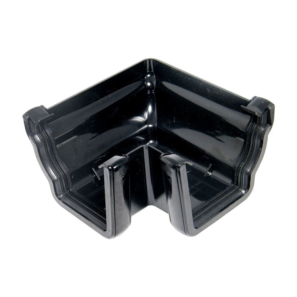 NIAGARA OGEE 90 DEGREE ANGLE - EXTERNAL BLACK