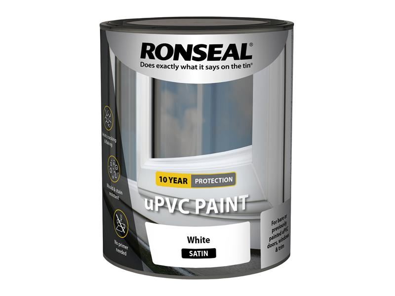 RSL uPVC Paint White Satin 750ml