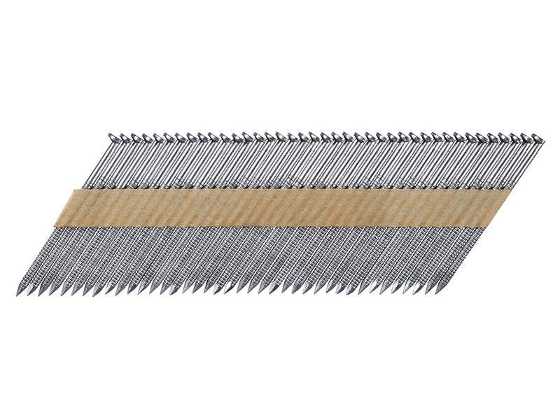 DeWalt DNPT28R63G12Z DNPT28R63 Galvanised 33 Angle Ring Shank Nails 2.8 x 63mm (Pack 2200)