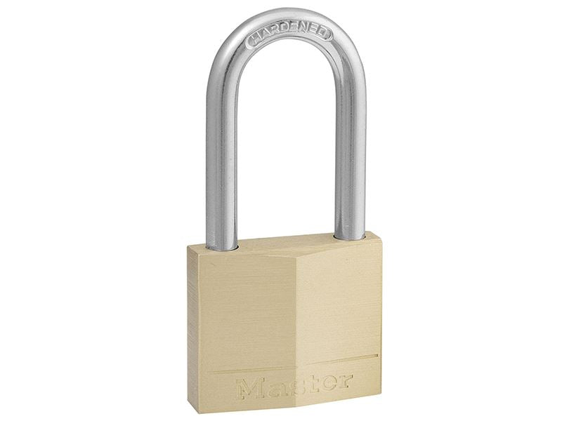 MasterLock 140EURDLF Solid Brass 40mm Padlock 4-Pin - 38mm Shackle