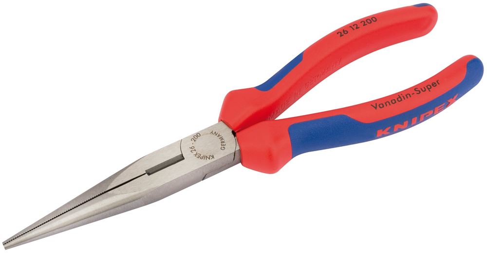 Draper SNIPE NOSE PLIER STR/JAW 200MM 55580 Long Nose Pliers