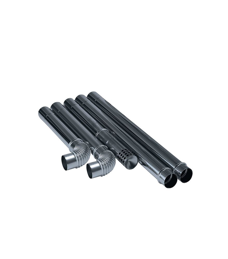 Draper FLUE KIT FOR FIR DIESEL HEATR 07399 Flue Kit for Far Infrared Diesel Heaters (8 Piece)