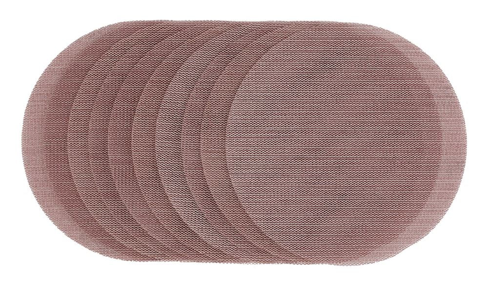 Draper 150MM MESH SANDING DISC 240G 62988 62988 Mesh Sanding Discs, 150mm (Pack of 10)