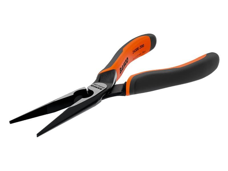 Bahco 2430 G-200 2430G ERGO� Long Nose Pliers 200mm (8in)
