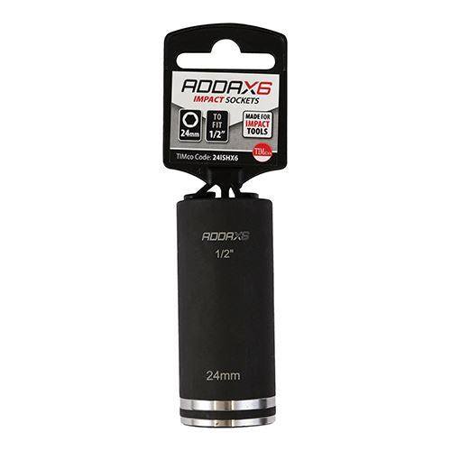 TIMCO X6 Impact Sockets 24 x 78mm Pack 1