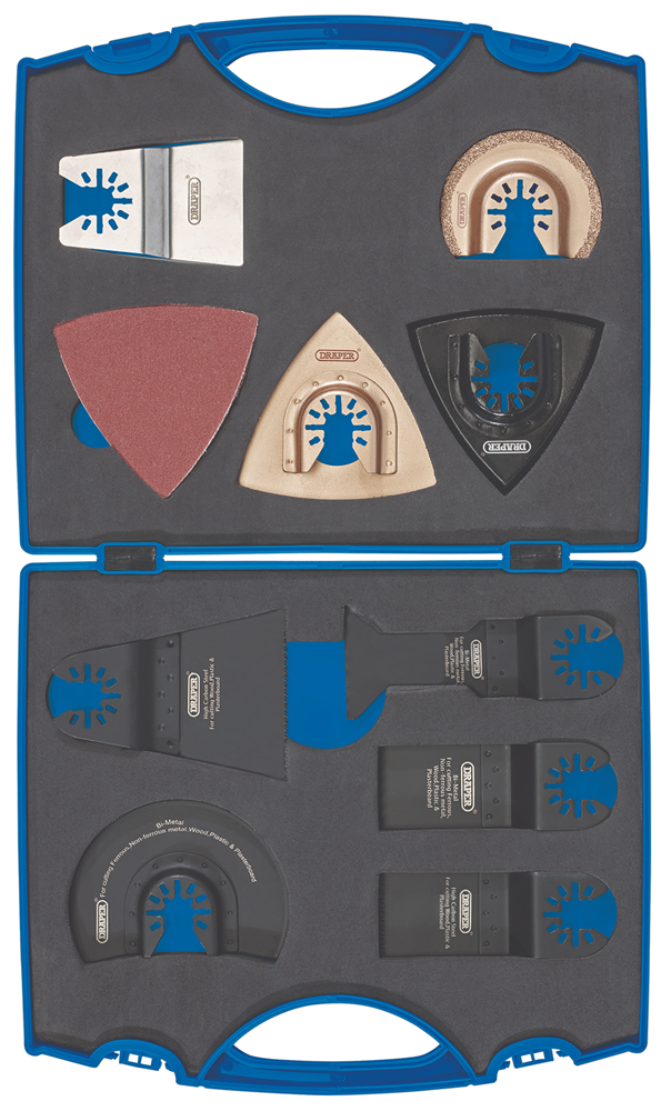 Draper OMT MIXED BLADE SET - 20PCS 70485 70485 Multi-Tool Blade Set (20 Piece)