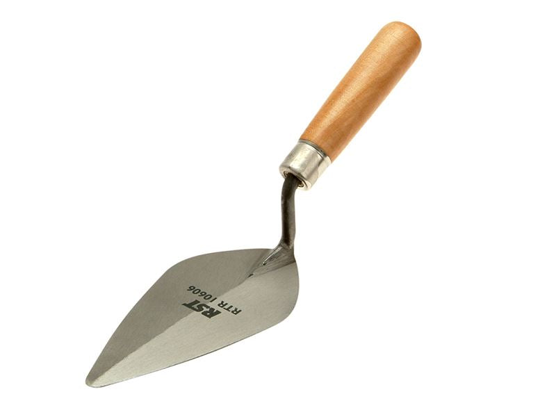 R.S.T. RTR10605 Pointing Trowel London Pattern Wooden Handle 5in