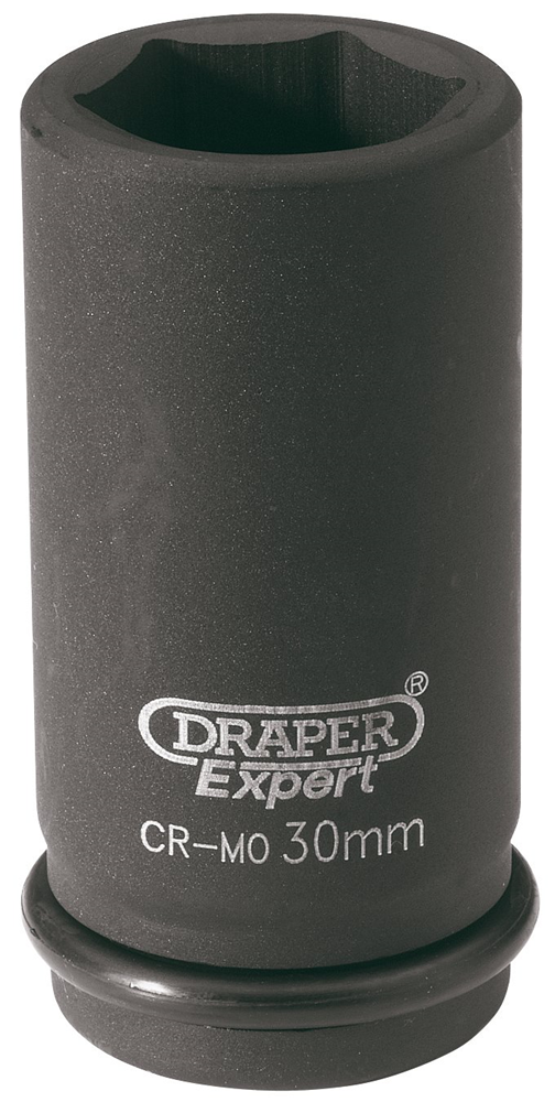 Draper 30MM IMP.DEEP SCKET 3/4DR 71916 3/4" Sq. Dr. Draper Expert HI-TORQ® Metric Deep Impact Sockets