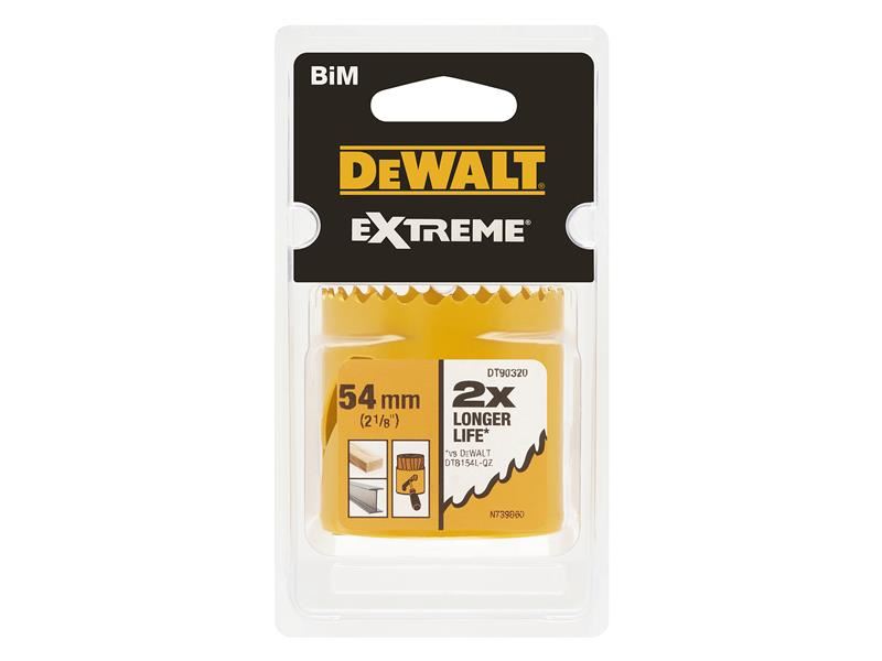 DeWalt Power Tools Extreme Bi-Metal Hole Saw 54mm