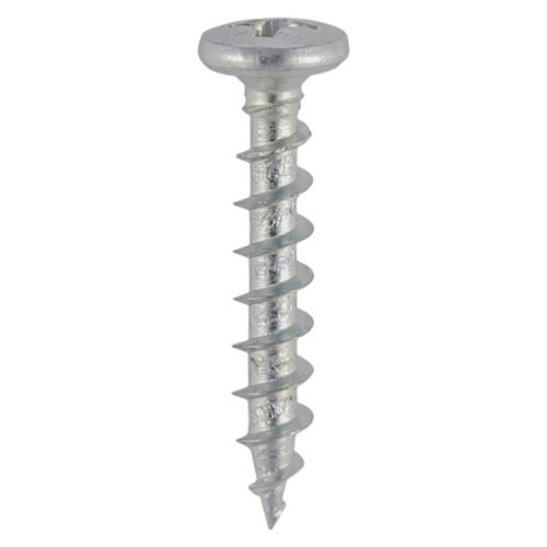 TIMCO PVC Friction Stay Screw - S/S 4.3 x 25 Pack 1000