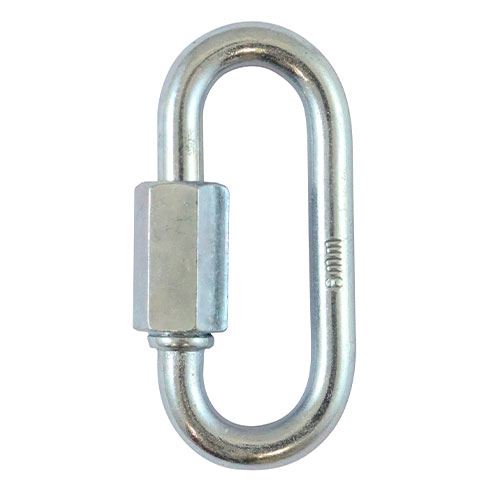 TIMCO Quick Repair Link Zinc 5mm Silver Pack 5