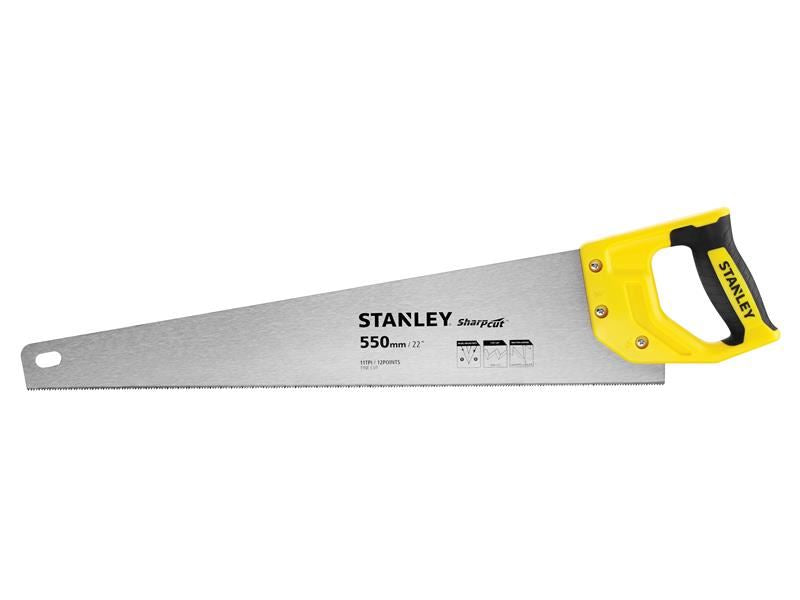 STANLEY� STHT20372-1 Sharpcut� Handsaw 550mm (22in) 11 TPI