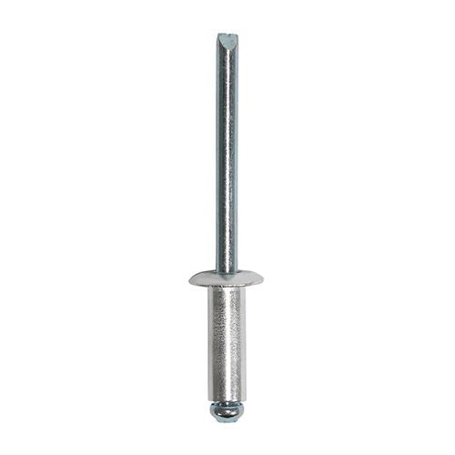 TIMCO Rivets - Dome Head - Aluminium 4.8 x 12 Pack 46