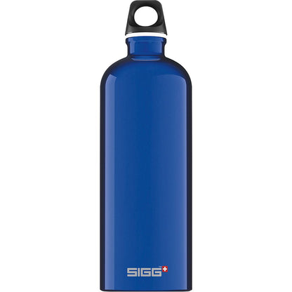 Sigg Traveller Water Bottle Dark Blue 1L