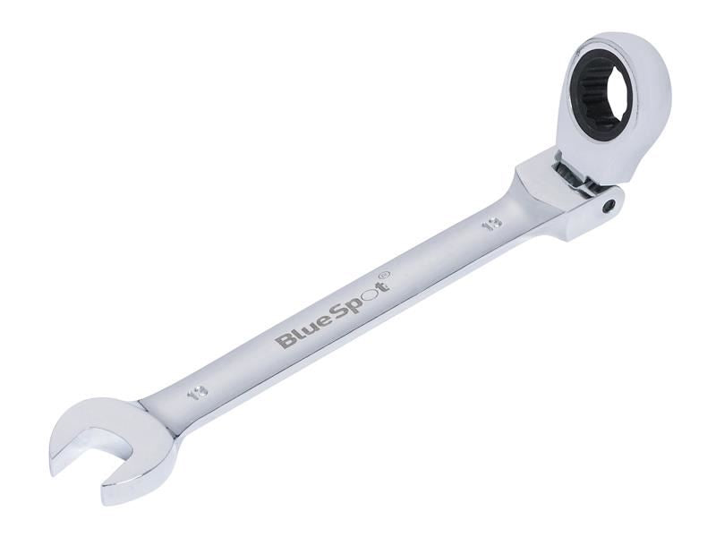 BlueSpotTools 5107 180� Flexible Head Ratchet Spanner 13mm