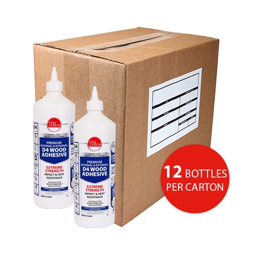 TIMCO D4 Premium Wood Adhesive nan 1L Pack 1.0
