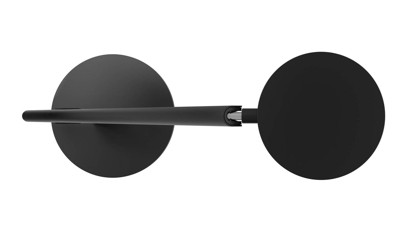 Luctra Aluminum Table LITE 3D Gesture Control Bio Effective Light | Black | 7 x 26.9 x 72.8