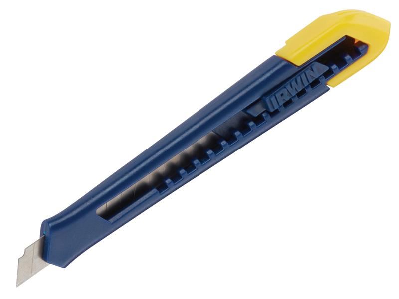 IRWIN 10506546 Snap Off Knife 9mm Retractable Blade Utility Cutter