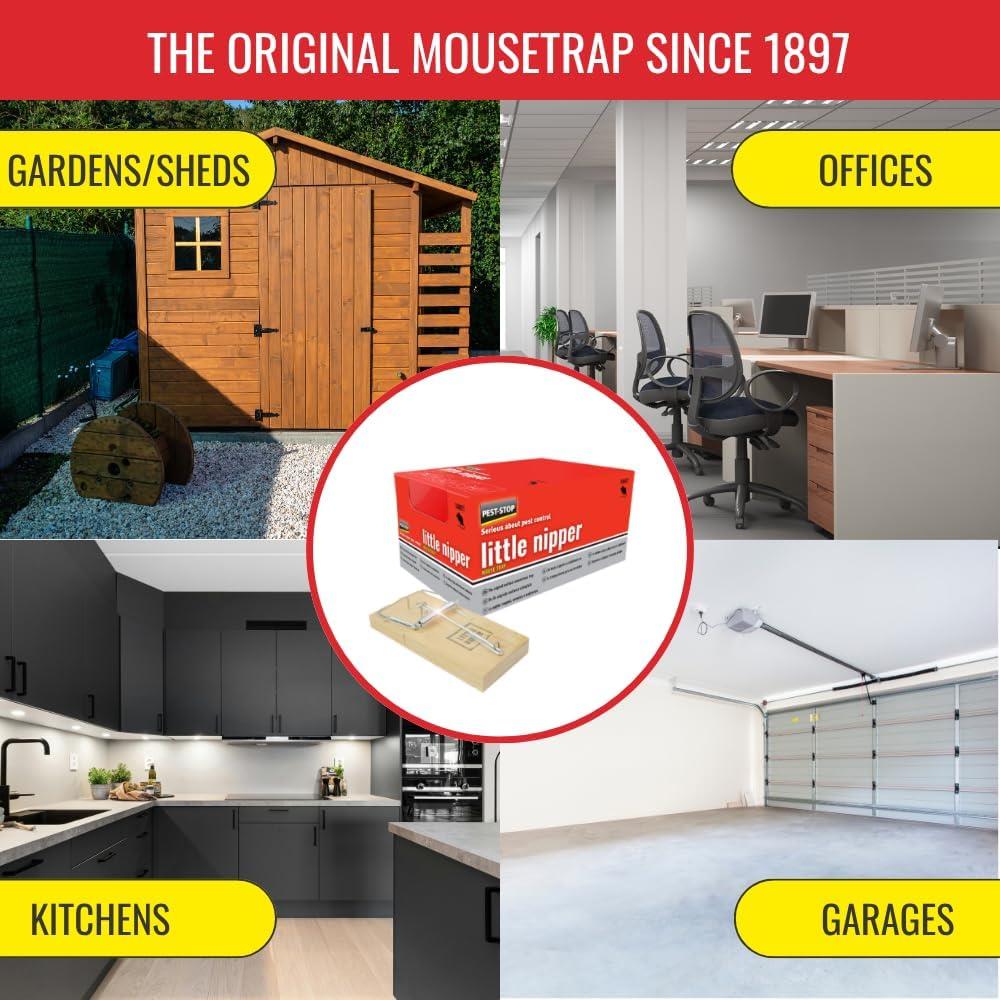 Pest Stop Little Nipper Mouse Trap Pack of 1 MPN PSLNM