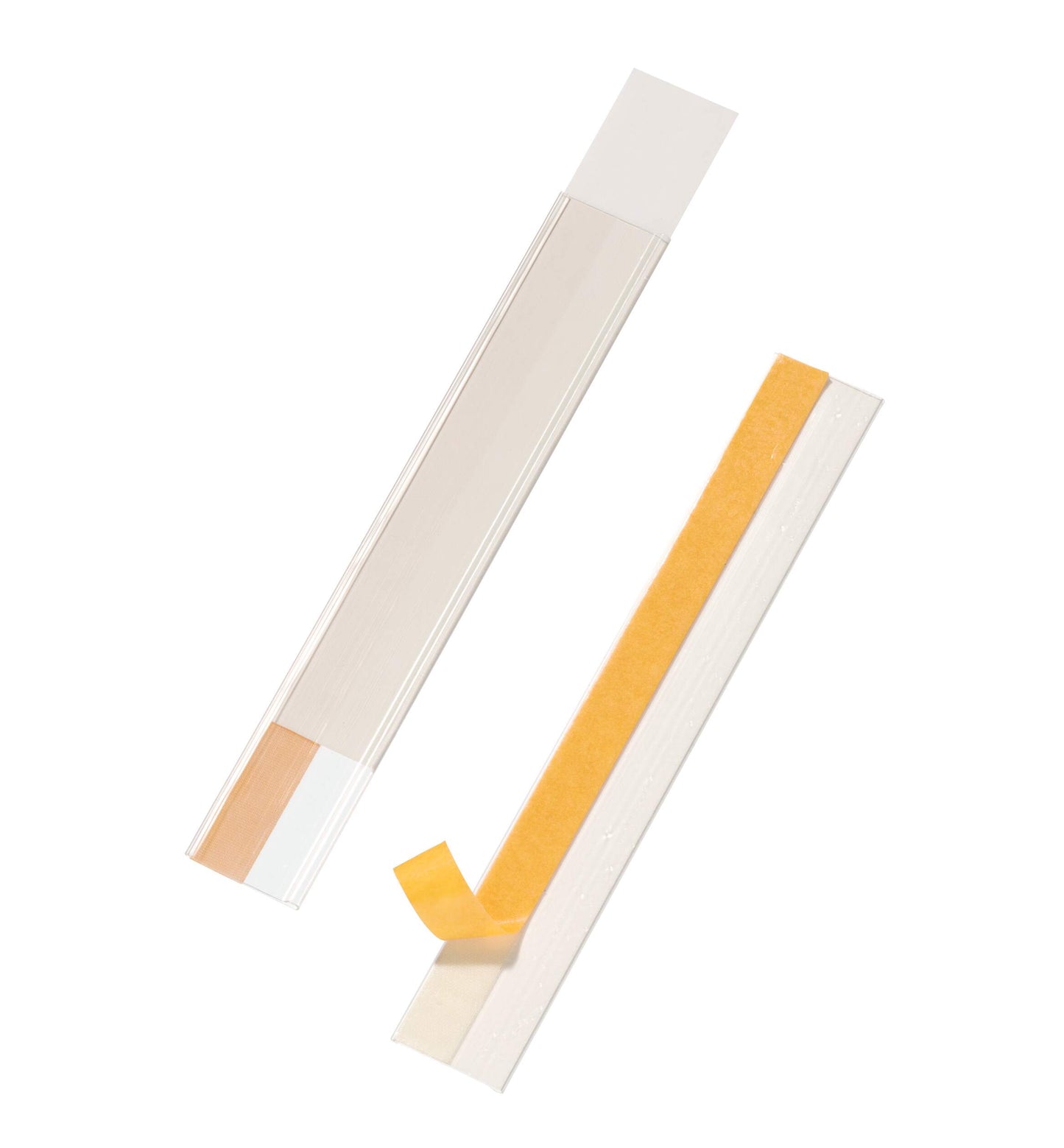 Durable SCANFIX Self-Adhesive EPOS Ticket Strip Holder | 50 Pack | 200 x 40mm