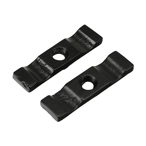 TIMCO Turn Button Cast Iron - Black 2" Black Pack 1