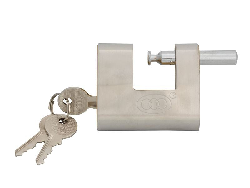 Faithfull FAIPLB60SHUT Brass Shutter Padlock 60mm |
