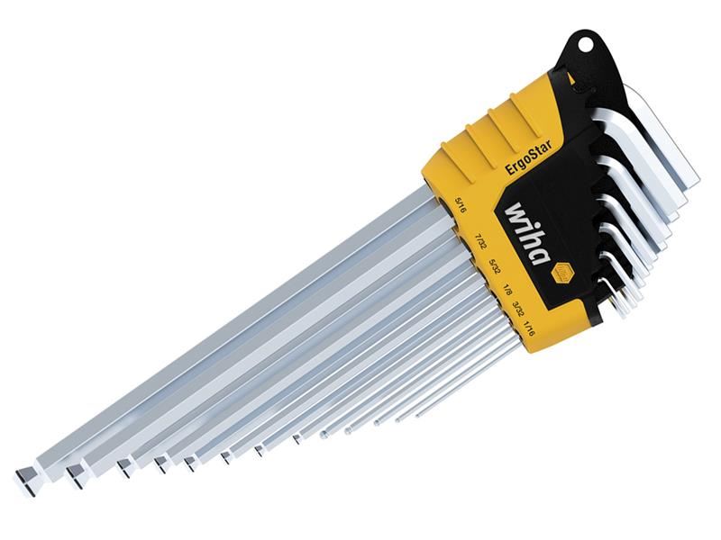 WHA ErgoStar MagicRing Hex Ball End L-key Set, 13 Piece
