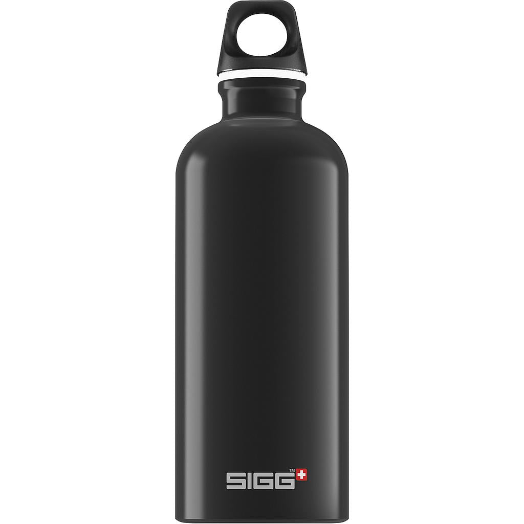 Sigg Traveller Water Bottle Black 0.6L