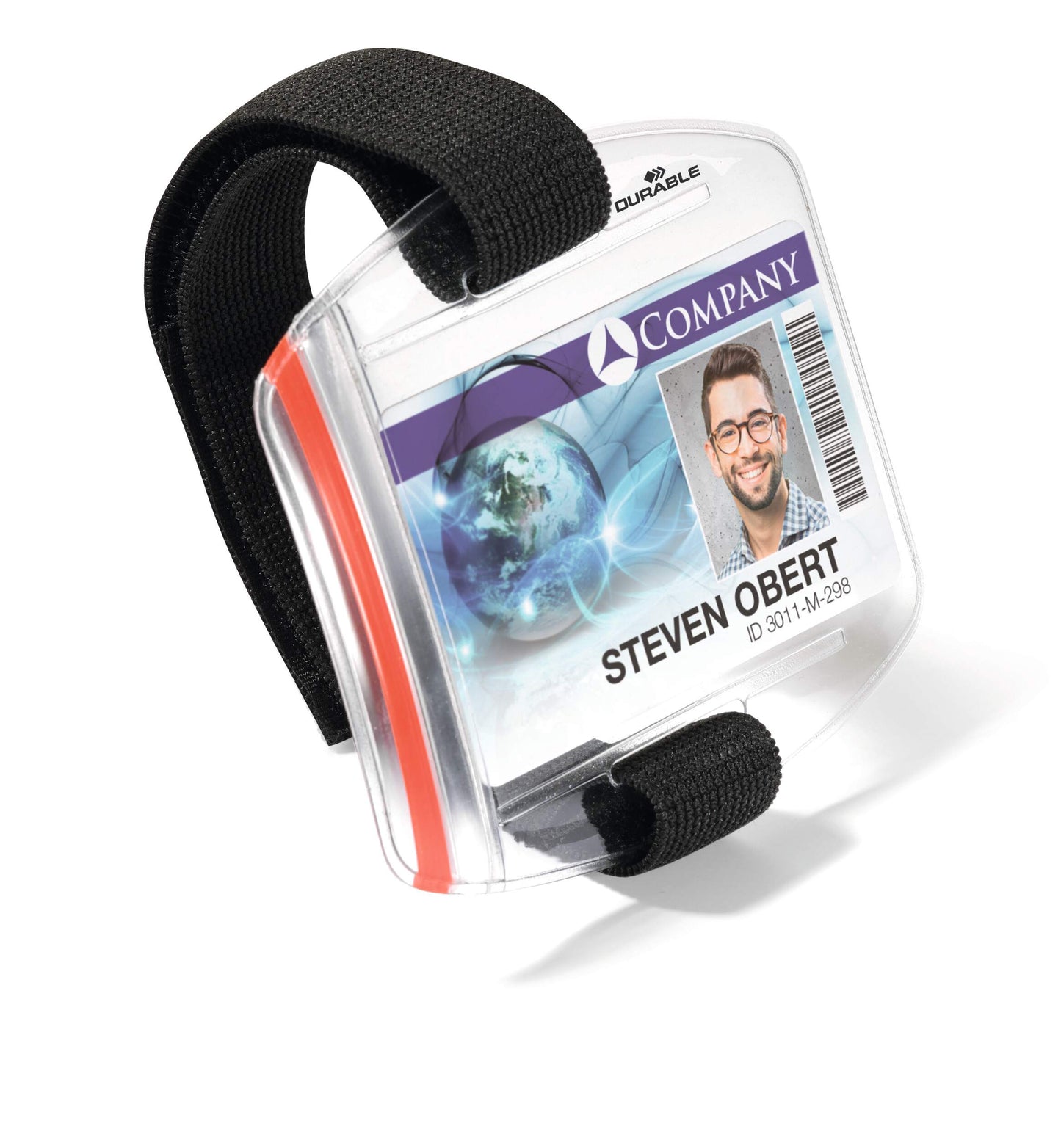 Durable Adjustable UV Protected SIA Armband Security ID Badge Holders | 10 Pack
