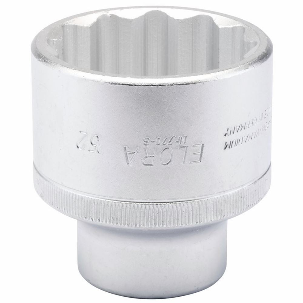 Draper 52MM BI-HEX SOCKET 3/4DRIVE 00872 3/4" Sq. Dr. Metric Bi-Hexagon Sockets
